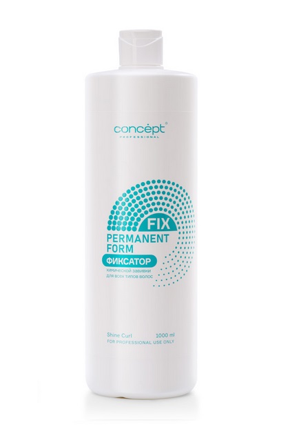 Фиксатор химической завивки PERMANENT FORM для всех типов волос, 1000 мл