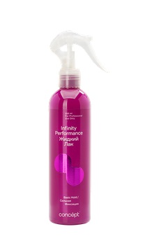 Лак жидкий с кератином сильной фиксации Performance, 250 мл