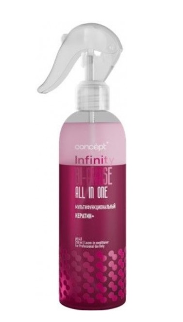 Мультифункциональный Спрей двухфазный для всех типов волос INFINITY ALL-IN-ONE, 250 мл