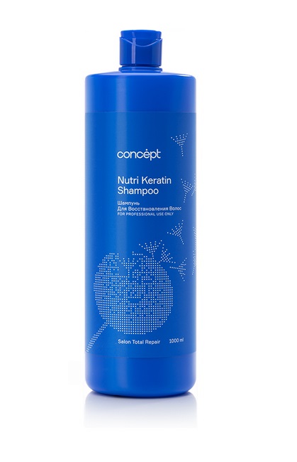 Шампунь для восстановления волос (Nutri Keratin shampoo), 1000 мл