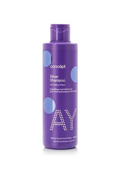 Серебристый 300 мл шампунь для светлых оттенков