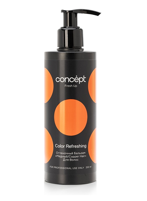 Медный Оттеночный бальзам обогащенный коллагеном , 250 мл