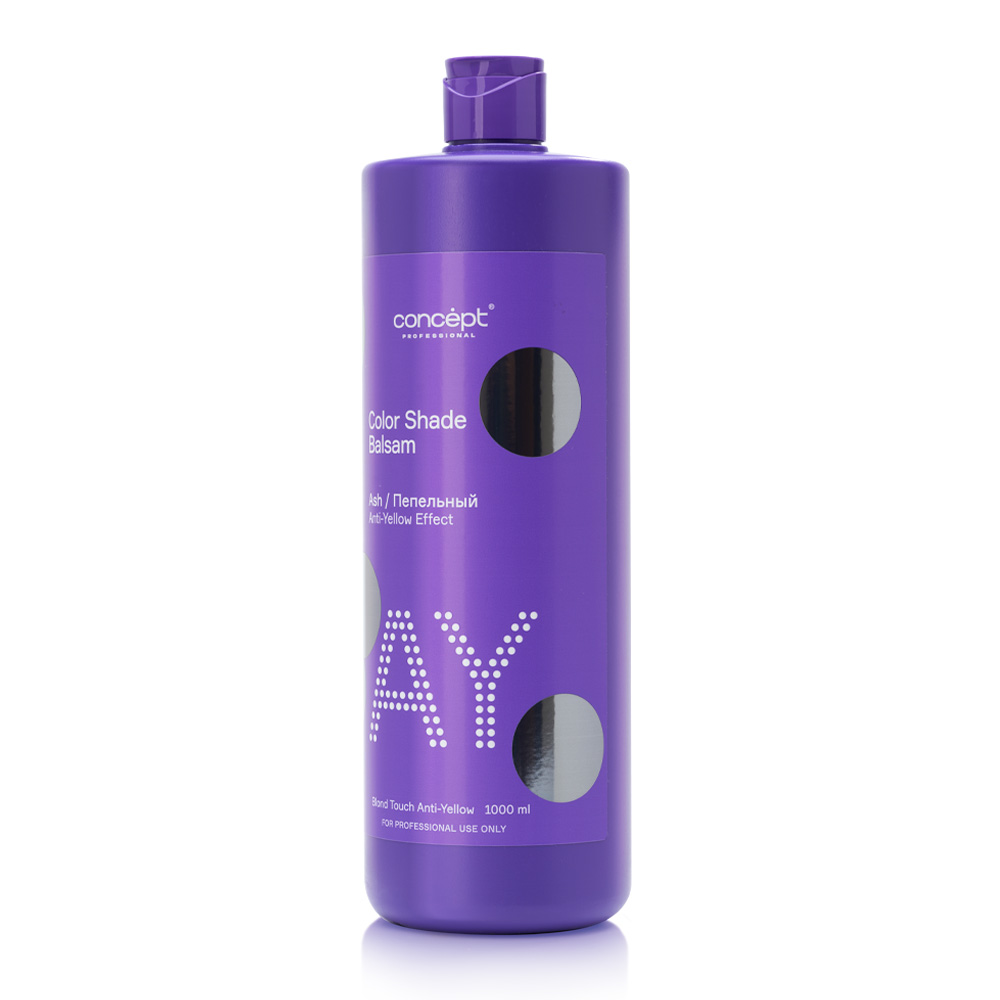 ОТТЕНОЧНЫЙ БАЛЬЗАМ ДЛЯ НЕЙТРАЛИЗАЦИИ ЖЕЛТИЗНЫ ЭФФЕКТ 