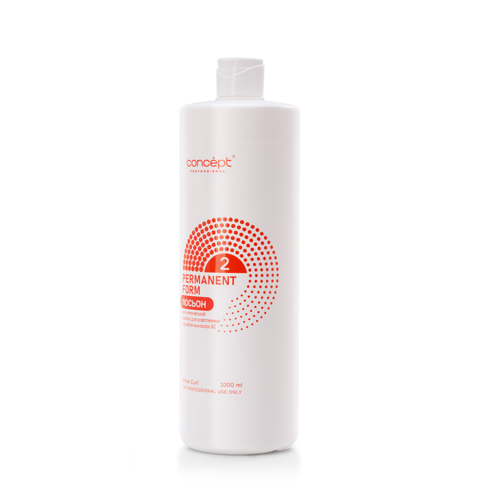 Лосьон для химической завивки PERMANENT FORM для осветленных и ослабленных волос №2