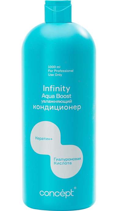 Шампунь для увлажнения волосInfinity Aqua Boost Shampoo Keratin+