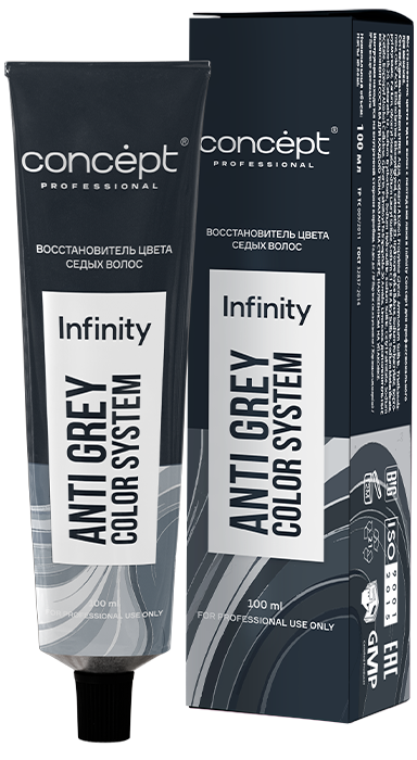 Восстановитель цвета седых волос Infinity Anti Grey Color System