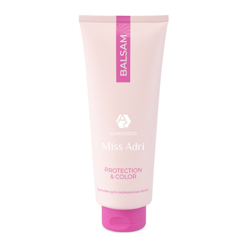 Бальзам для окрашенных волос ADRICOCO Miss Adri Protection & color, 400 мл