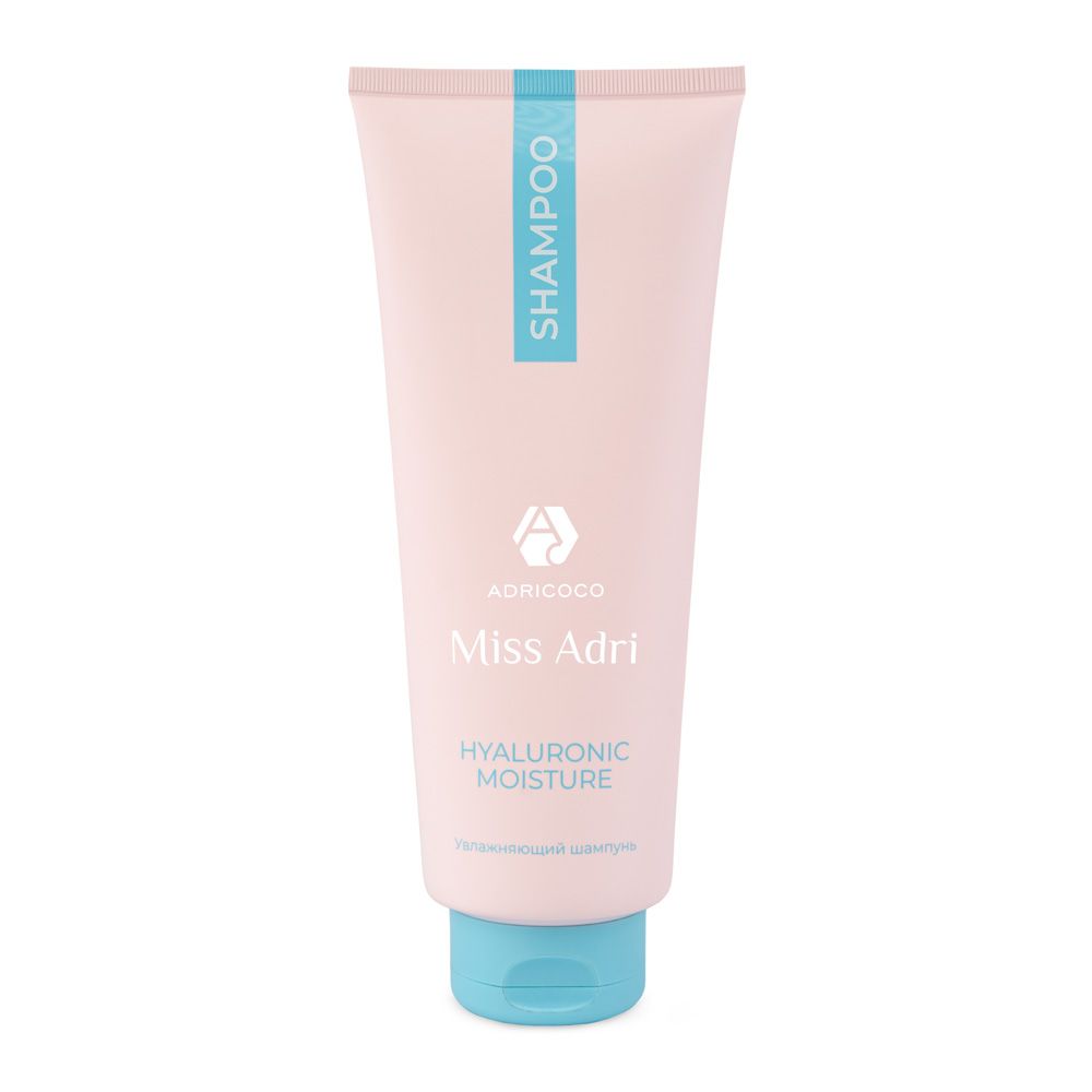Увлажняющий шампунь для волос ADRICOCO Miss Adri Hyaluronic moisture, 400 мл