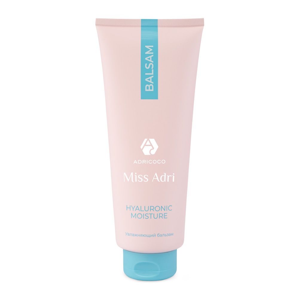 Увлажняющий бальзам для волос ADRICOCO Miss Adri Hyaluronic moisture, 400 мл